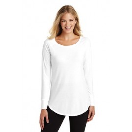 District Women's Perfect Tri Long Sleeve Tunic Tee Branded