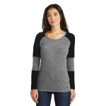 New Era Ladies' Tri Blend Performance Baseball Tee Shirt Branded