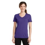 Port & Company Ladies' Performance Blend V-Neck Tee Branded