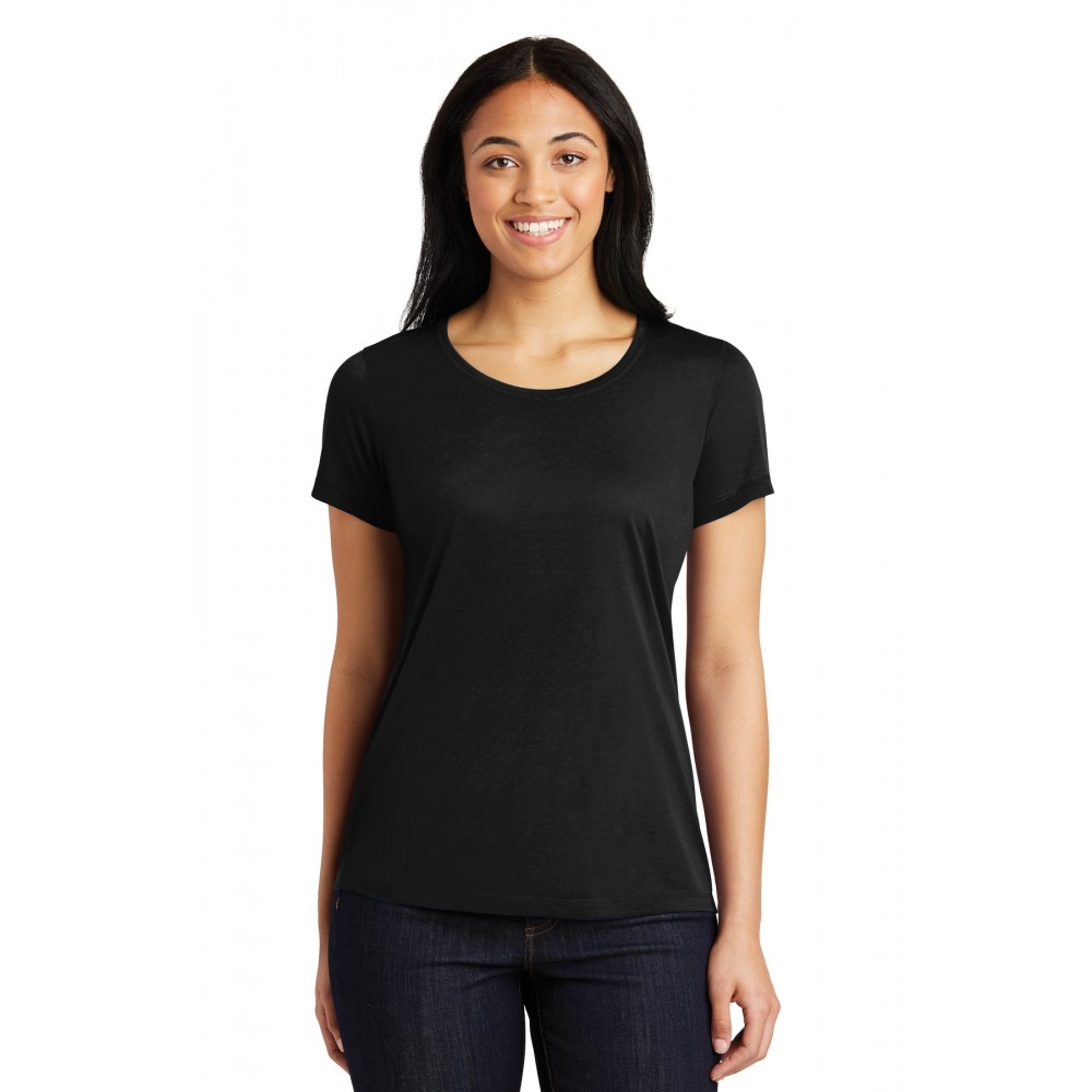 Sport-Tek Ladies' PosiCharge Competitor Cotton Touch Tee Shirt Branded