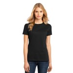 District Ladies' Perfect Weight Crew Tee Shirt Logo Printed