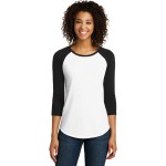 District Women's Very Important Tee 3/4 Raglan Shirt Branded