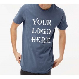 M&O Unisex Vintage Garment-Dyed T-Shirt Branded