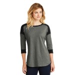 Branded New Era Ladies' Heritage Blend 3/4 Sleeve Baseball Raglan Tee Shirt