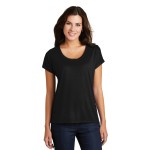 District Ladies' Drapey Dolman Tee Shirt Custom Imprinted