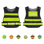 Customized Adjustable Adult Mesh Reflective Safety Vest