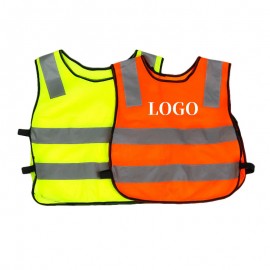 Reflective Safety Vest For Children Custom Imprinted