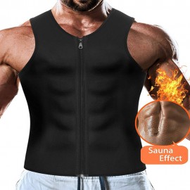 Hot Neoprene Sauna Vest Custom Embroidered