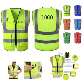 Reflective Safety Vest with Logo  Reflective Safety Vest with Logo