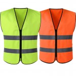 High Visibility Reflective Safety Vest with Mesh Fabric with Logo