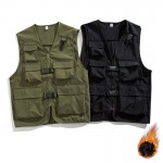 Personalized Casual Outdoor Work Multi Pockets Cargo Vests