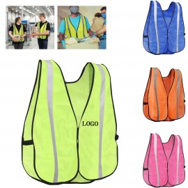 Reflective Safety Vest Custom Imprinted