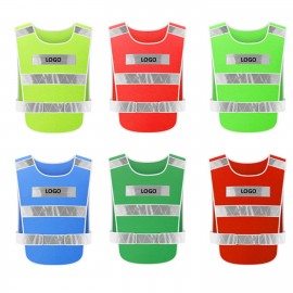 Custom Embroidered Custom Mesh Reflective Safety Vest