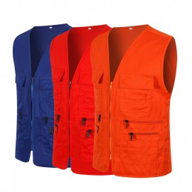 Custom Imprinted Multi-Pocket Team Vest