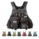 Adjustable Strap Fishing Vest with Logo