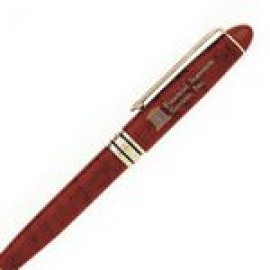 Promotional Ink Pens, Custom Engraved Pens Under $4, Custom Imprinted Metal Ballpoint Pens, Logo Branded Twist Pens, Custom Engraved Rosewood &amp; Brass Ballpoint Pens, from BRAVA Marketing
