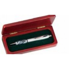 Promotional Imprinted Ballpoint Pen &amp; Business Card Case Gift Sets, Custom Engraved Pen &amp; Mechanical Pencil Gift Sets, Logo Engraved Brass Executive Pen Sets, from BRAVA Marketing