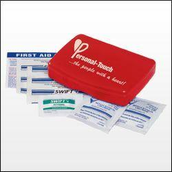 Express First Aid Kit with Non Aspirin Pain Reliever